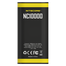 NitecoreBatterie externe NC10000 - Nitecore - NCNC10000NCNC10000{DEVILLE ARMORY}