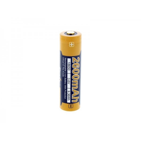 ACCU RECHARGEABLE 18650 3,6V 2600 mAh 
