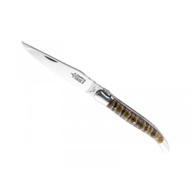 LAGUIOLE G.DAVID FORGE MOLAIRE MAMMOUTH 12CM MITRES INOX 