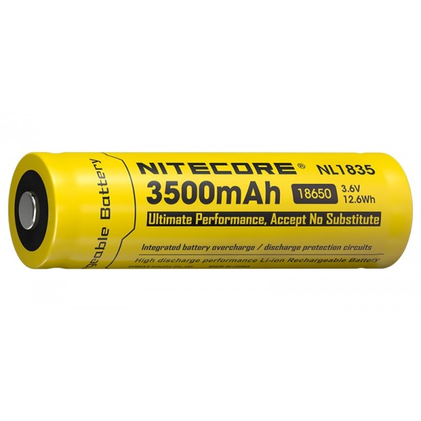 NitecoreAccus Li-ion 18650 - 3500mAhNCNL1835